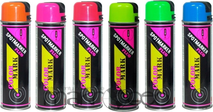 Inne marki Farba do znakowania COLOR MARK Fluo MOTIP DUPLI 12 szt. KARTON 567889