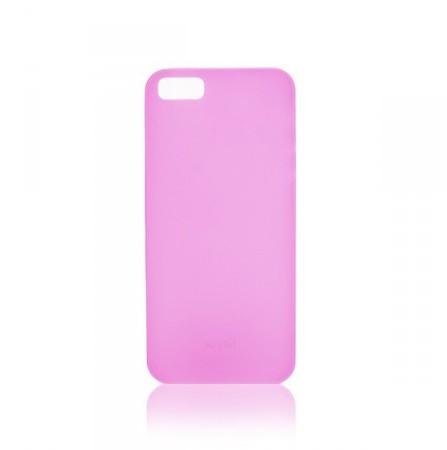 XQISIT iPlate Ultra Thin for iPhone 5S pink