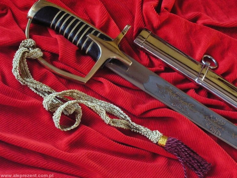 Płatnerze hiszpańscy Szabla oficerska Wojska Polskiego WZ 1976 z pochwą