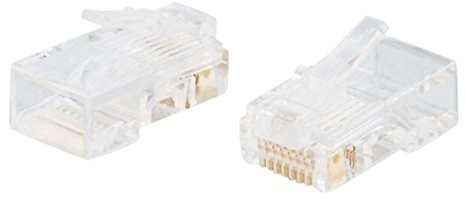 CABLESTOGO Cables To Go 88121 8 X 8 modułowy opaska kablowa do płaski kabel RJ-45 Category 5 (25 szt.) 88121