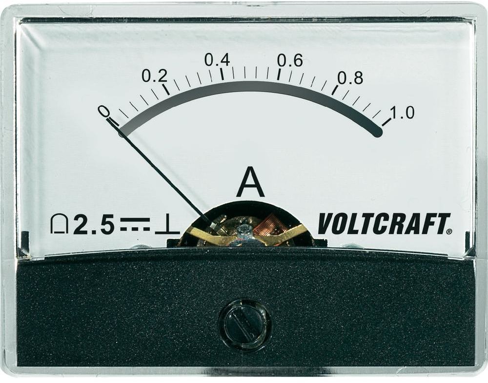 VOLTCRAFT Analogowy wskaźnik panelowy AM-60X46/1A/DC
