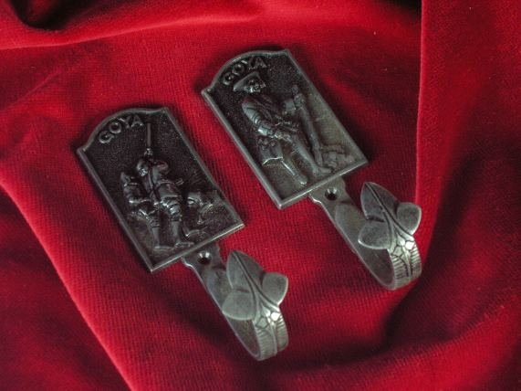 Hiszpania SREBRNE WIESZAKI MYŚLIWSKIE