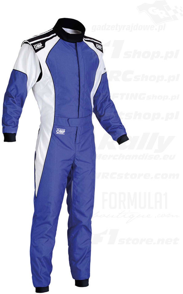 OMP Racing kombinezon KS-3 niebieski (homologacja CIK FIA)