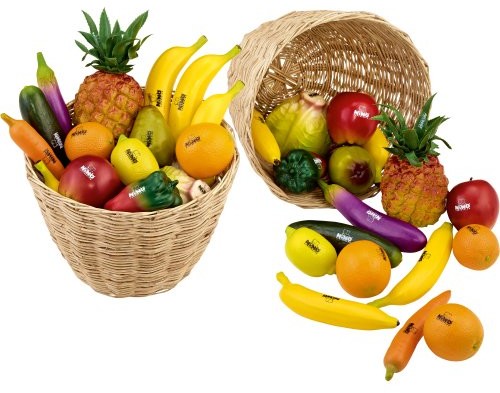 Nino Percussion NINO596 marakasy w kształcie owoców VE36-NINO536