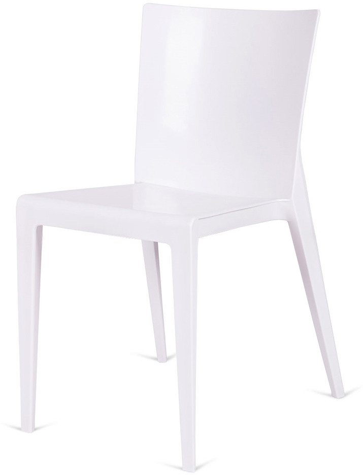 King Home Krzesło 47x51x78cm Stiletto białe CT-129.BIALY