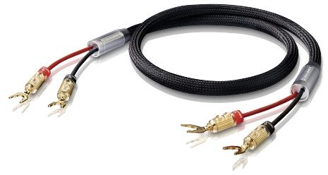 Oehlbach OEHLBACH XXL Fusion Two złącze przewód głośnikowy najwyższej klasy, buty z kablem Czarny 4003635116012