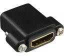 InLine Adapter AV HDMI Typ A żeński - A żeński pozłacany z kołnierzem, 4K2K 1760 (17600N)