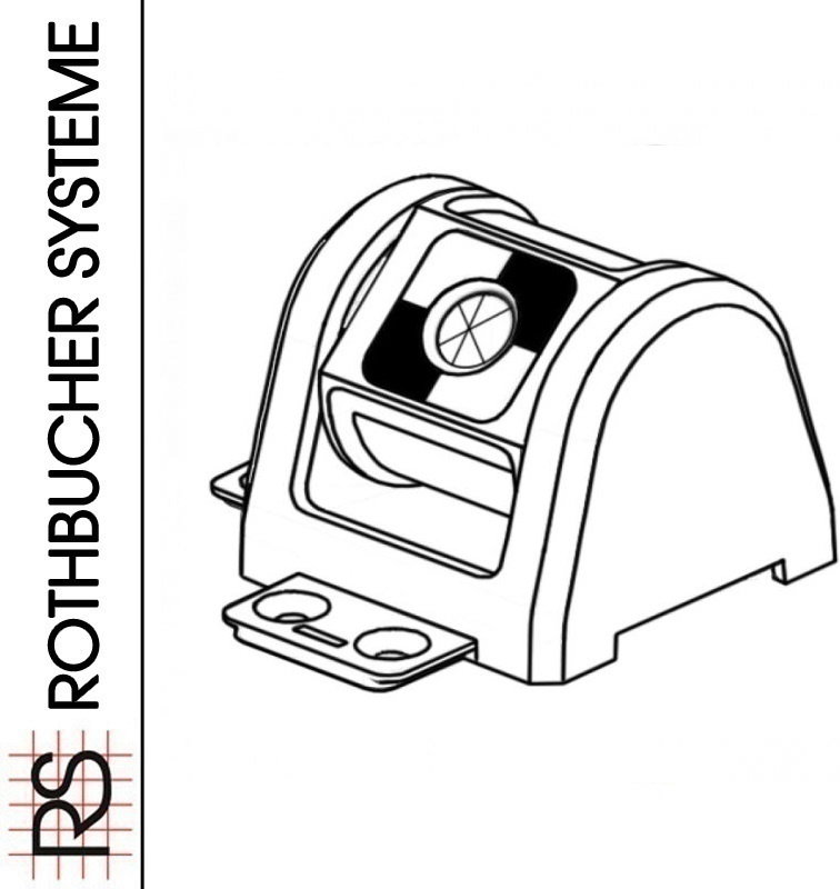 Rothbucher Systeme Rothbucher Systeme Tarcza z ruchomym pryzmatem 180 RSMP180