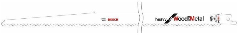 Bosch Brzeszczot szablasty S 1411 DF Heavy for Wood and metal zestaw 25 sztuk 2608657562 25 szt