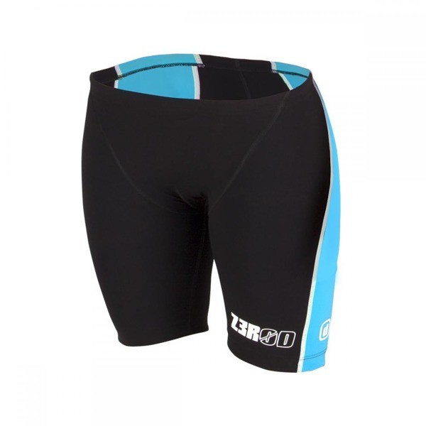ZEROD Spodenki triathlonowe iShorts Damskie Czarno-Błękitne