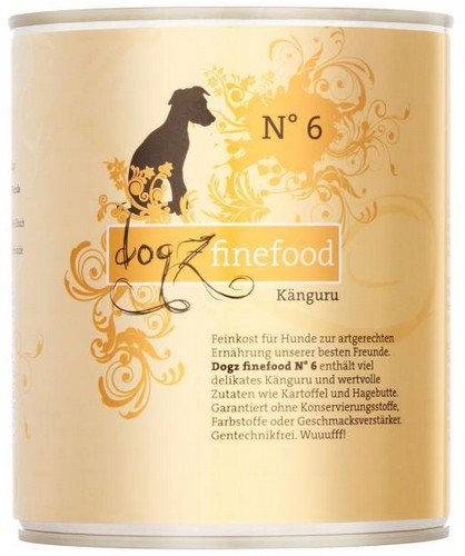 Dogz Finefood N.06 Kangur Puszka 800g
