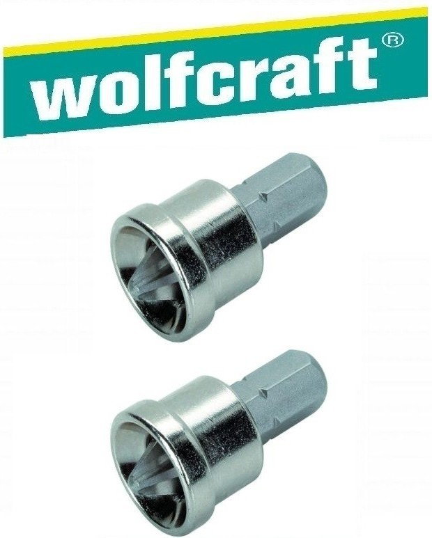 Wolfcraft Wolcraft Bit z Ogranicznikiem 2szt Ph2 x 25mm 1342000