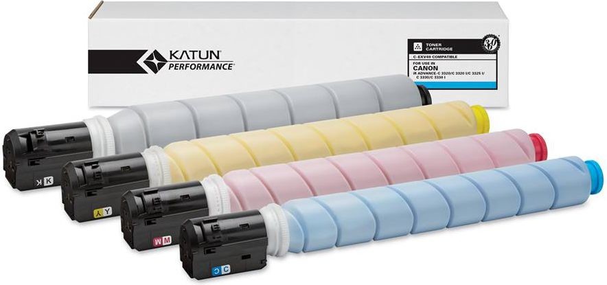 Zdjęcia - Wkład drukujący Katun Toner  do Canon IR ADVANCE C 3320 | 463g | Cyan performance 