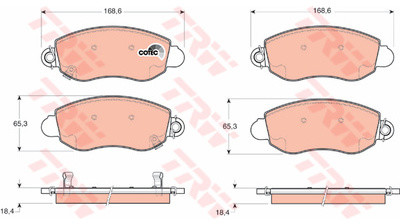 TRW KFZ Ausruestung GmbH) GDB1424