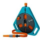 Gardena 0757 Classic roll-fix 20m Wąż płaski, zestaw z kasetą 757-20
