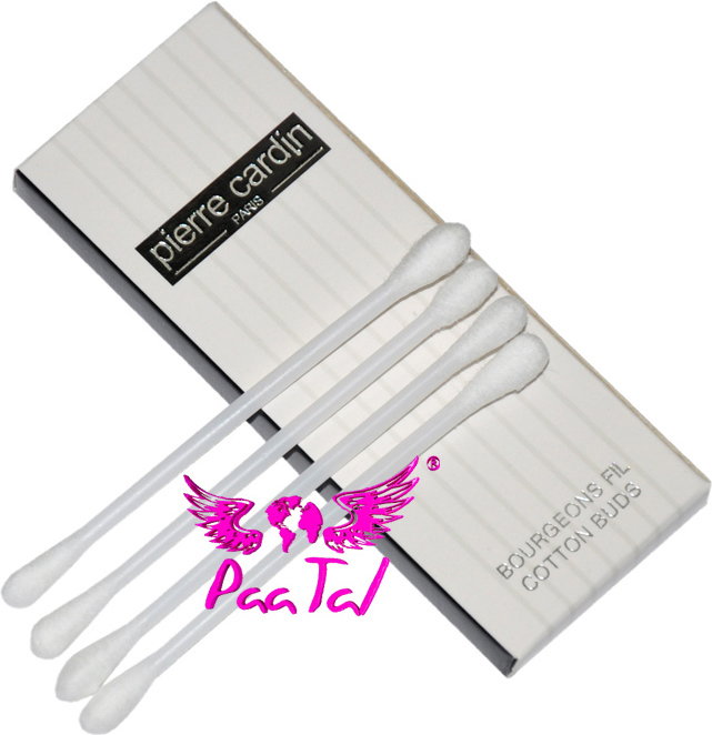 9 PIERRE CARDIN BAWEŁNIANE PATYCZKI HIGIENICZNE