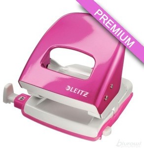 Esselte Dziurkacz Leitz WOW 5008, 30k różowy ES095-8