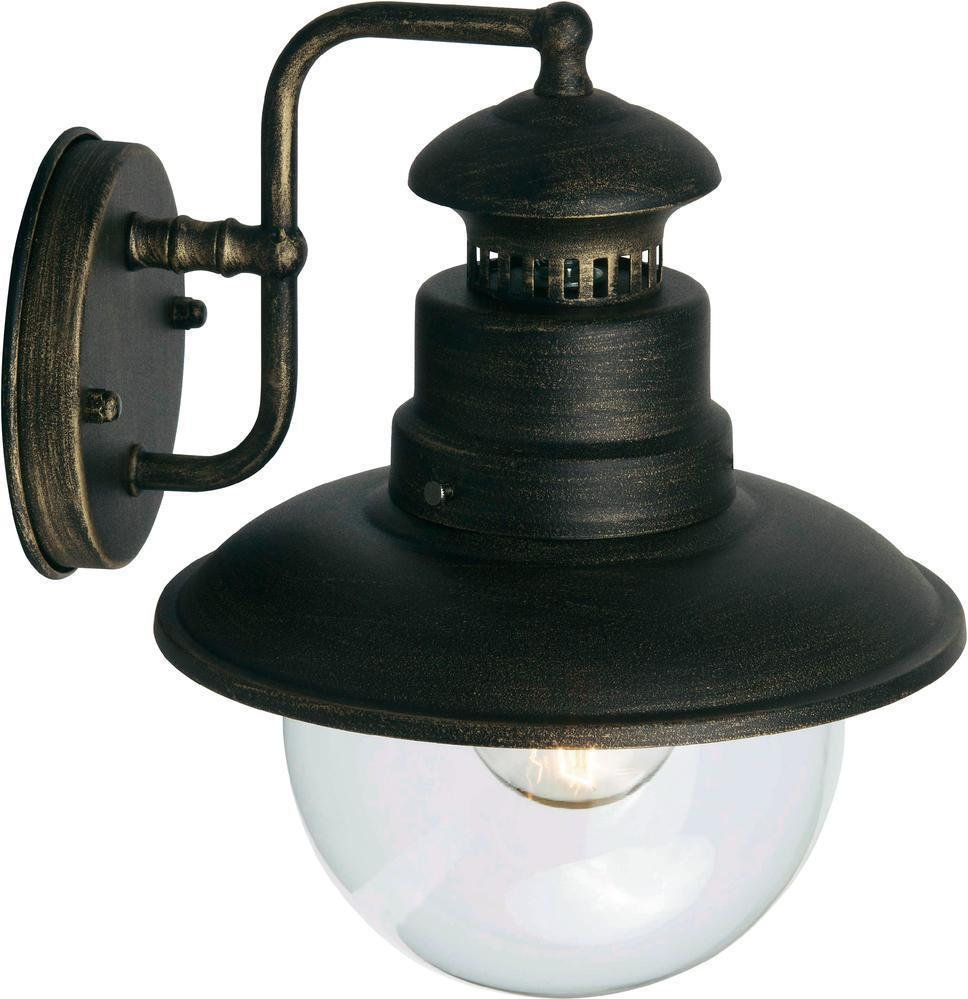 Brilliant Lampa ścienna zewnętrzna 96128/86 1x53 W E27 IP44 (OxW) 215 mmx260 mm