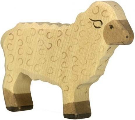 Holztiger Drewniana owca 80073