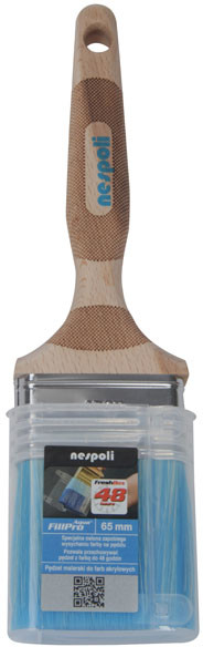 Pędzel do farb akrylowych Nespoli Brushbox 65 mm