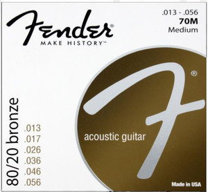 Fender 70M 13-56 struny do gitary akustycznej