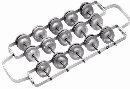 Meinl Percussion meinl Percussion RC2-M aluminiowe rocar (średni), srebrny RC2M
