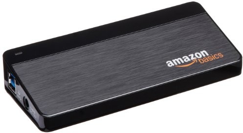 AmazonBasics koncentrator USB 3.0 z 7 portami (wtyk europejski, adapter sieciowy 12 V/3 A) (HU3770V1)