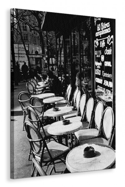 Pyramid Posters Parisian Café - Obraz na płótnie WDC42758