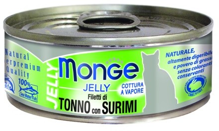 Monge Jelly Tuńczyk Z Surimi W Galarecie 80G