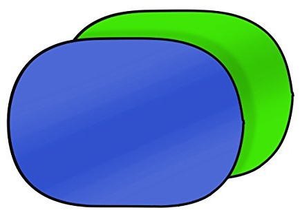 Bresser reflektor TR-3 150 x 200 cm składany tło 2-stronny firmy Zielony/niebieski 4007922018232