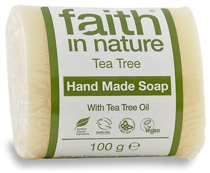 Faith In Nature Organiczne mydło z olejkiem herbacianym -