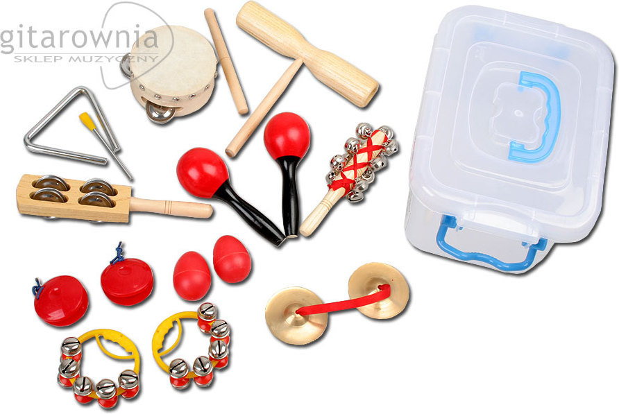 EverPlay Zestaw instrumentów perkusyjnych, tzw Zestaw Orffa LT10