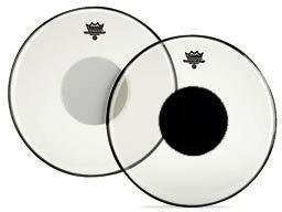 Remo CS Clear Black Dot Top 18