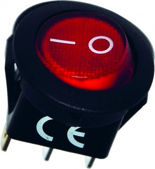 Złącze przeł.IRS-101-8C/D czerwony 12V