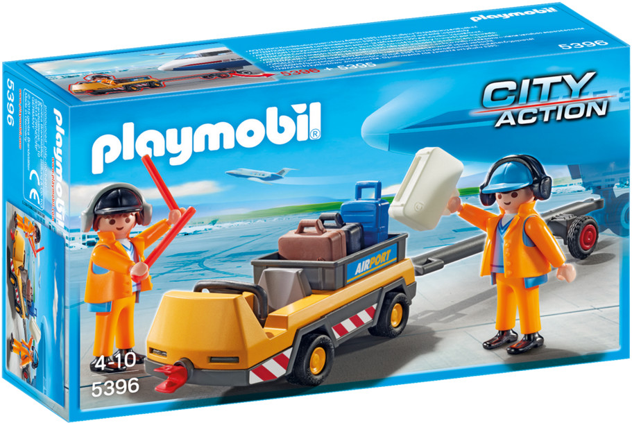 Playmobil PLAYMOBIL - CITY ACTION - HOLOWNIK SAMOLOTU Z KONTROLEREM RUCHU - 5396
