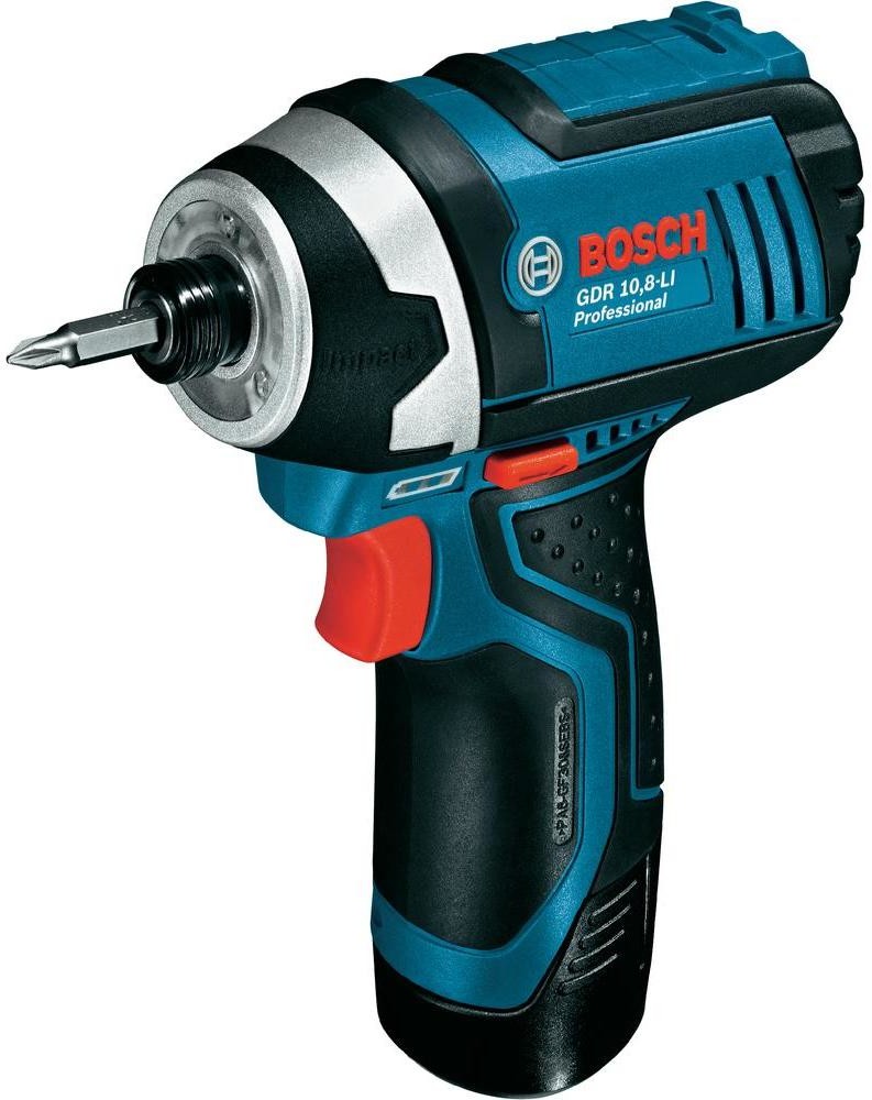 Bosch Professional GDR 10.8-LI 10.8V 2 Ah Li-Ion zaw. 2 akumulatory. zaw.Walizka