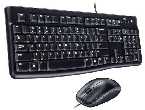 Logitech Desktop MK120, czarny 5099206020580