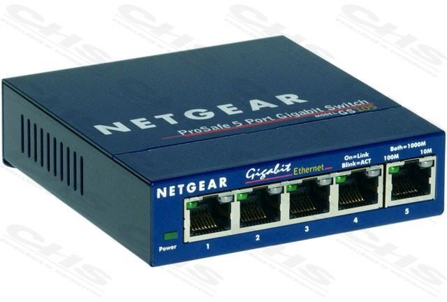 Netgear Switch GS105 5 x 10/100/1000 ProSafe GS105GE