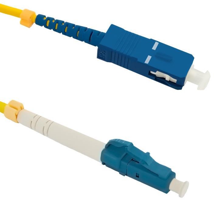 Qoltec Patchcord Światłowodowy SC/UPC-LC/UPC SM 9/125 G652D 5m 54341