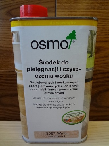 Osmo Środek do Czyszczenia i Pielęgnacji Wosku - Biały 3087 - 0,5 l