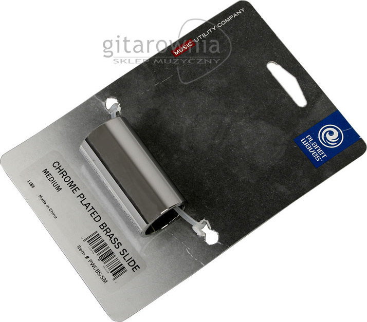 Planet Waves PWCBS-SM metalowy slide gitarowy PWCBSSM