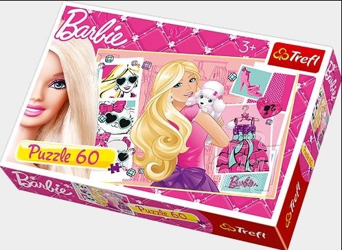 Trefl Puzzle 60 Barbie. Ikona mody - wysyłka w 24h !!!