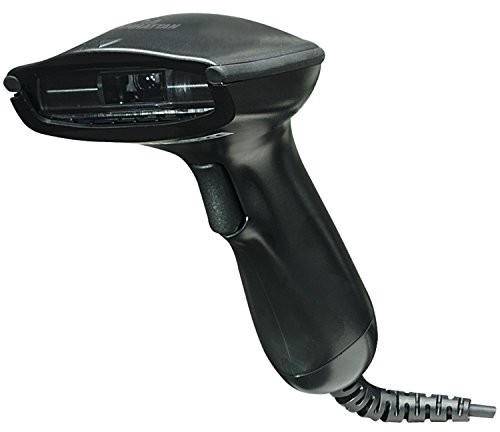 Manhattan CCD bezpośredniego kontaktu z Bar Code Scanner, czarny 460835