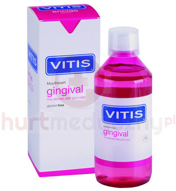 Dentaid vitis Płyn do płukania jamy ustnej VITIS Gingival 500ml