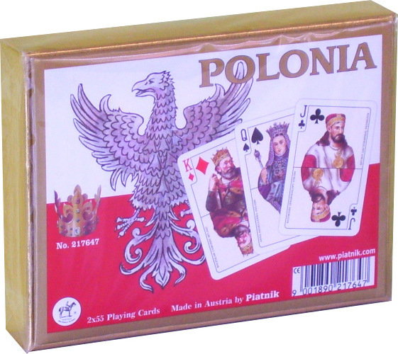 Piatnik Karty Lux 2 Talie Polonia 2176