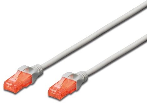 Ewent kabel sieciowy Patch Cat 6 u/UTP, AWG 24/7, 2 X RJ45, biały EW-6U-020W