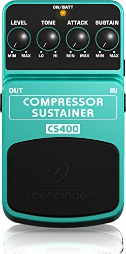 Behringer Compressor/sustainer CS400 sprytne dynamiki efekt Pedal CS400