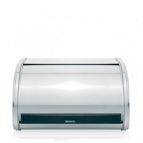 Brabantia CHLEBAK WYPUKŁY ZE STALI NIERDZEWNEJ ŚREDNI STAL POLEROWANA 339585 33-95-85