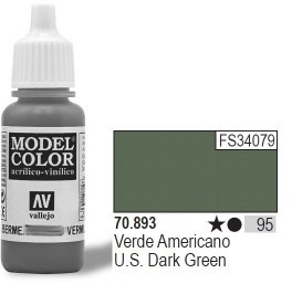 Vallejo Farba Nr95 US Dark Green 17ml 441718