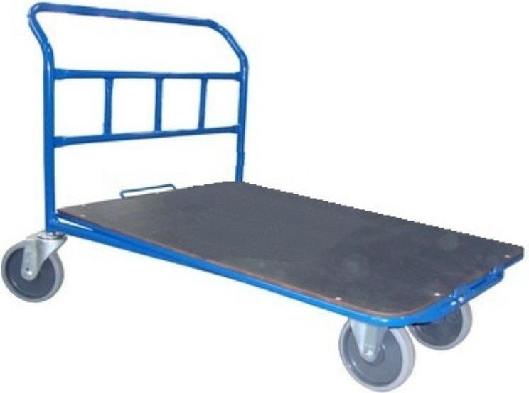 13340590 Wózek platformowy ręczny jednoburtowy 1BWS (koła: pełna guma 160 mm, no